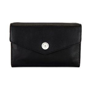 NEW Rag & Bone Atlas Leather Clutch Wallet Black